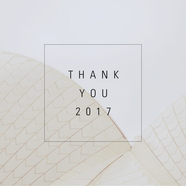 THANK YOU <br />2017