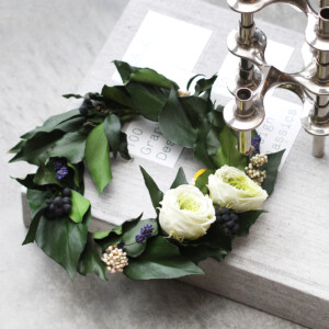 プリザーブドフラワー リース