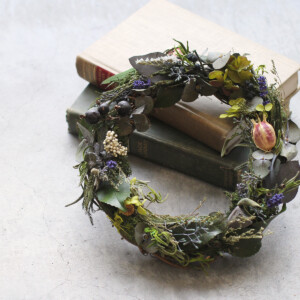 プリザーブドフラワー リース