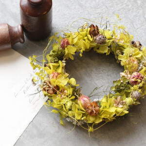 プリザーブドフラワー リース