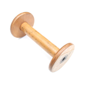 <center>大きな木製糸巻 ヴィンテージ</center>