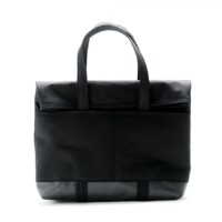 <center>キャンバス 折りたたみ トートバッグ(ブラック)</center>